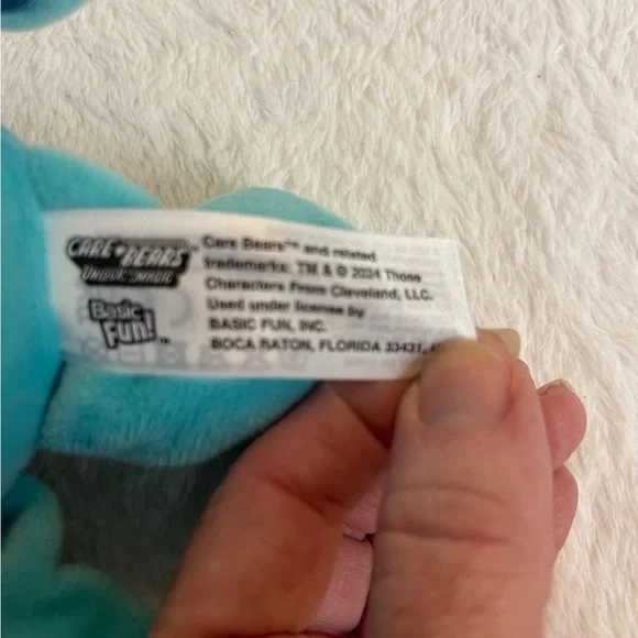 Blue Plush Bear Toy - Picture 9 of 9